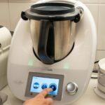 Barcelona, Spain, 30 August, 2022: women using thermomix at home