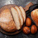 Various types of bread